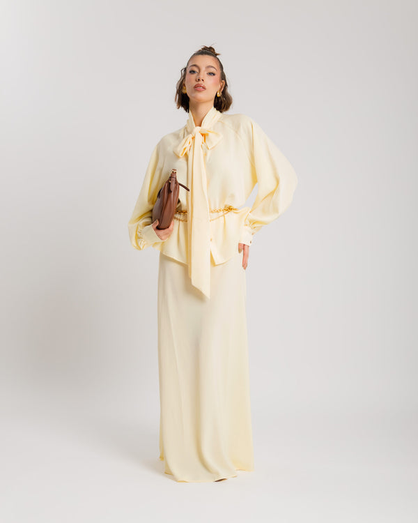 Coord-set con gonna lunga - YY483