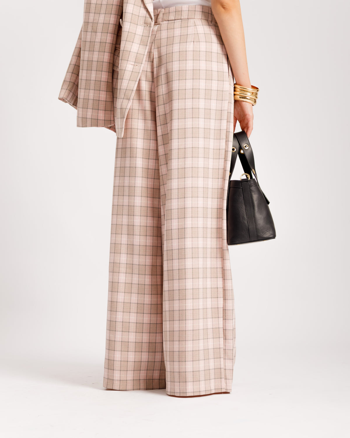 Tailleur a quadretti ROSA - ECL13652