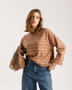 Maglia long sleeve a righe - 3225