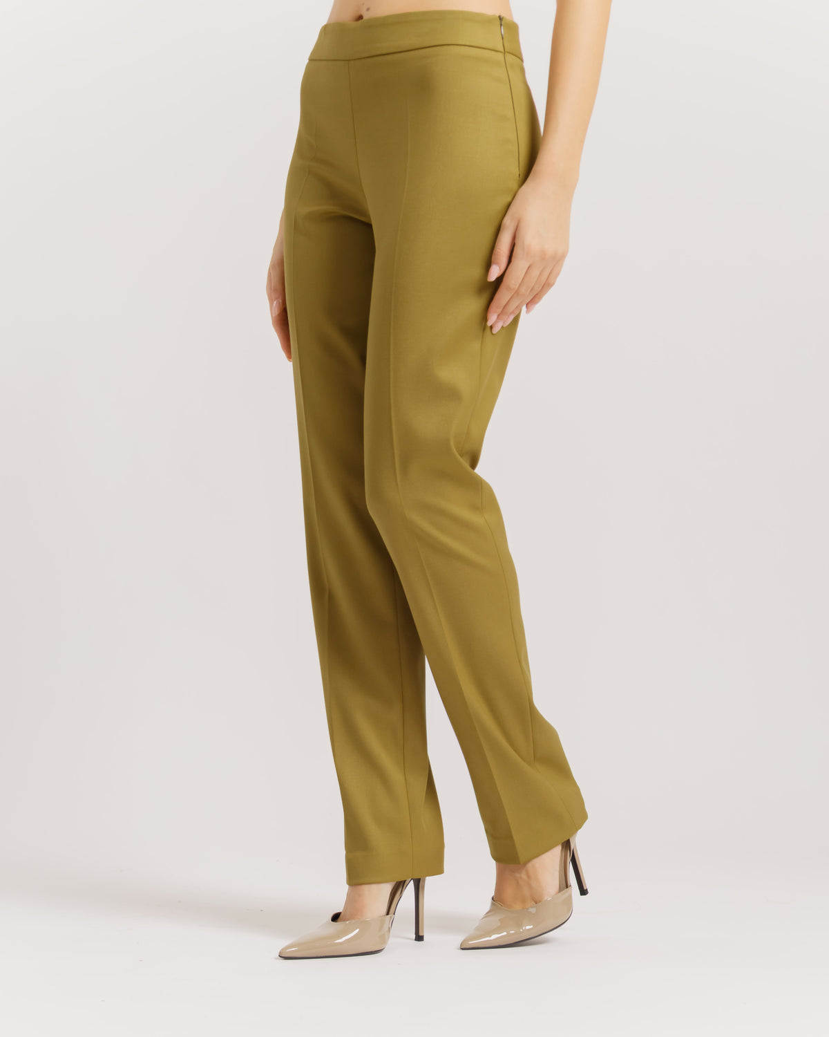 Pantaloni sartoriali VERDE - 0013