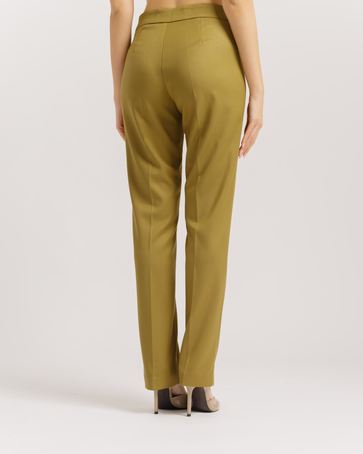Pantaloni sartoriali VERDE - 0013