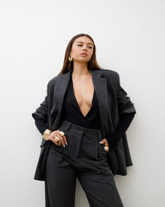Blazer oversize gessato ALTHÉA - C156