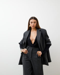 Blazer oversize gessato ALTHÉA - C156