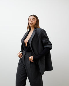 Blazer oversize gessato ALTHÉA - C156
