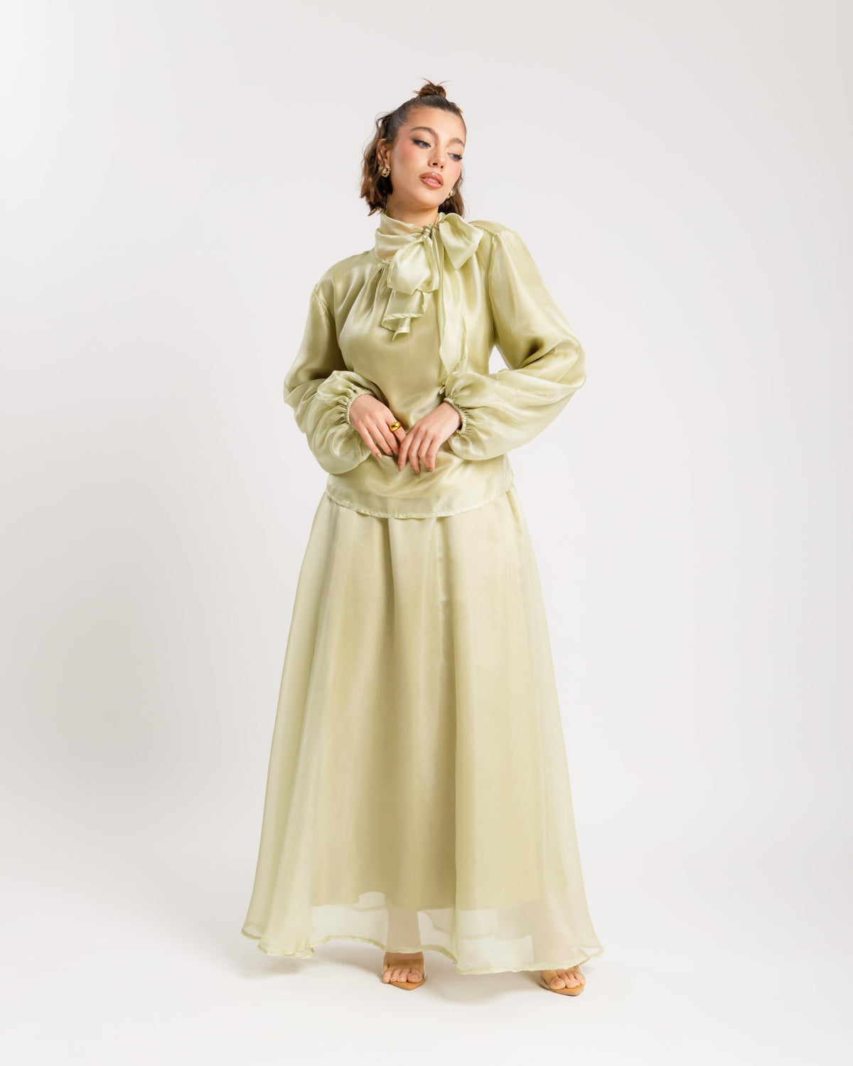 Coord-set in organza - PF459