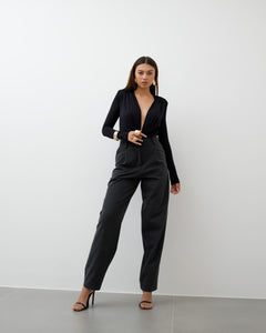 Body in lycra con spallina e scollo ALTHÉA - C164