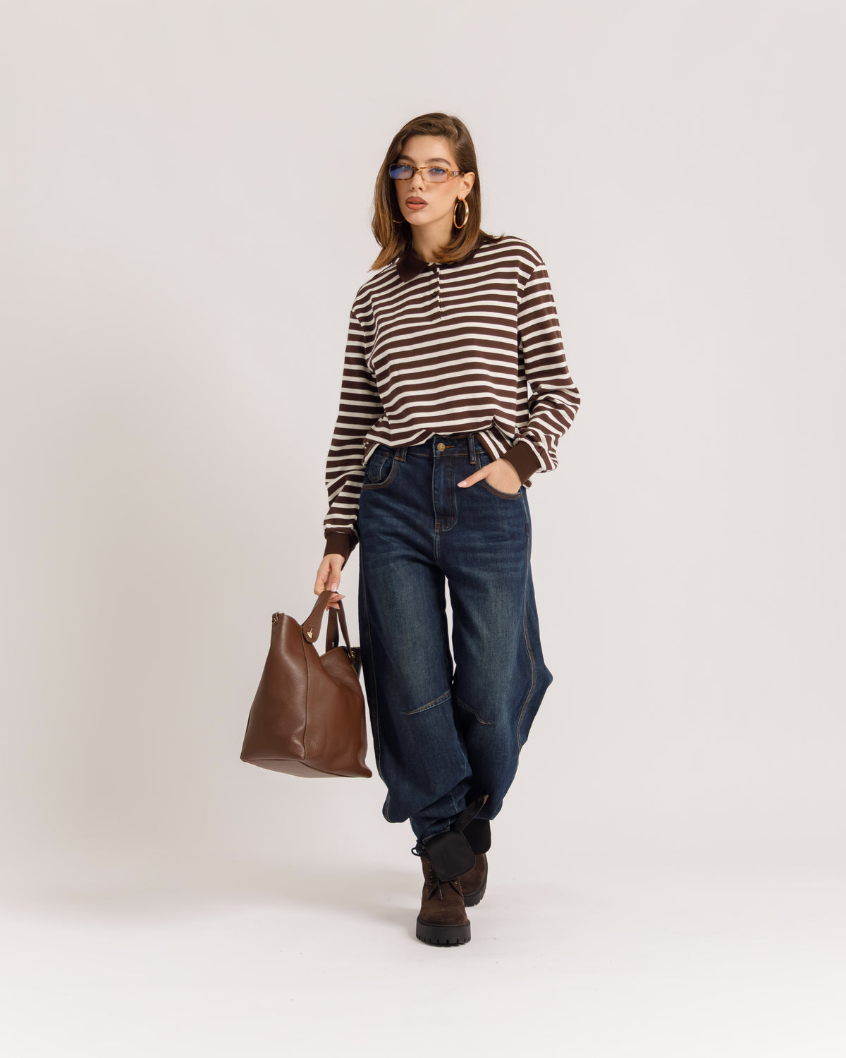 Maglia polo a righe - 5641