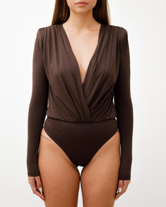 Body in lycra con spallina e scollo ALTHÉA - C164