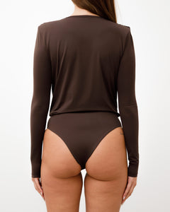 Body in lycra con spallina e scollo ALTHÉA - C164