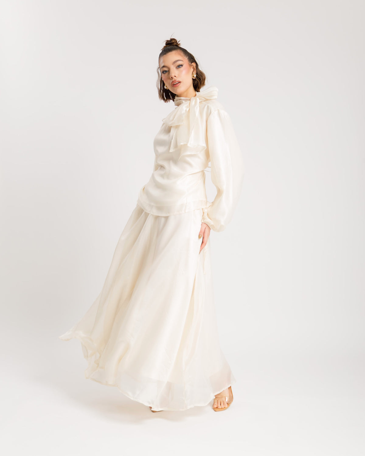 Coord-set in organza - PF459
