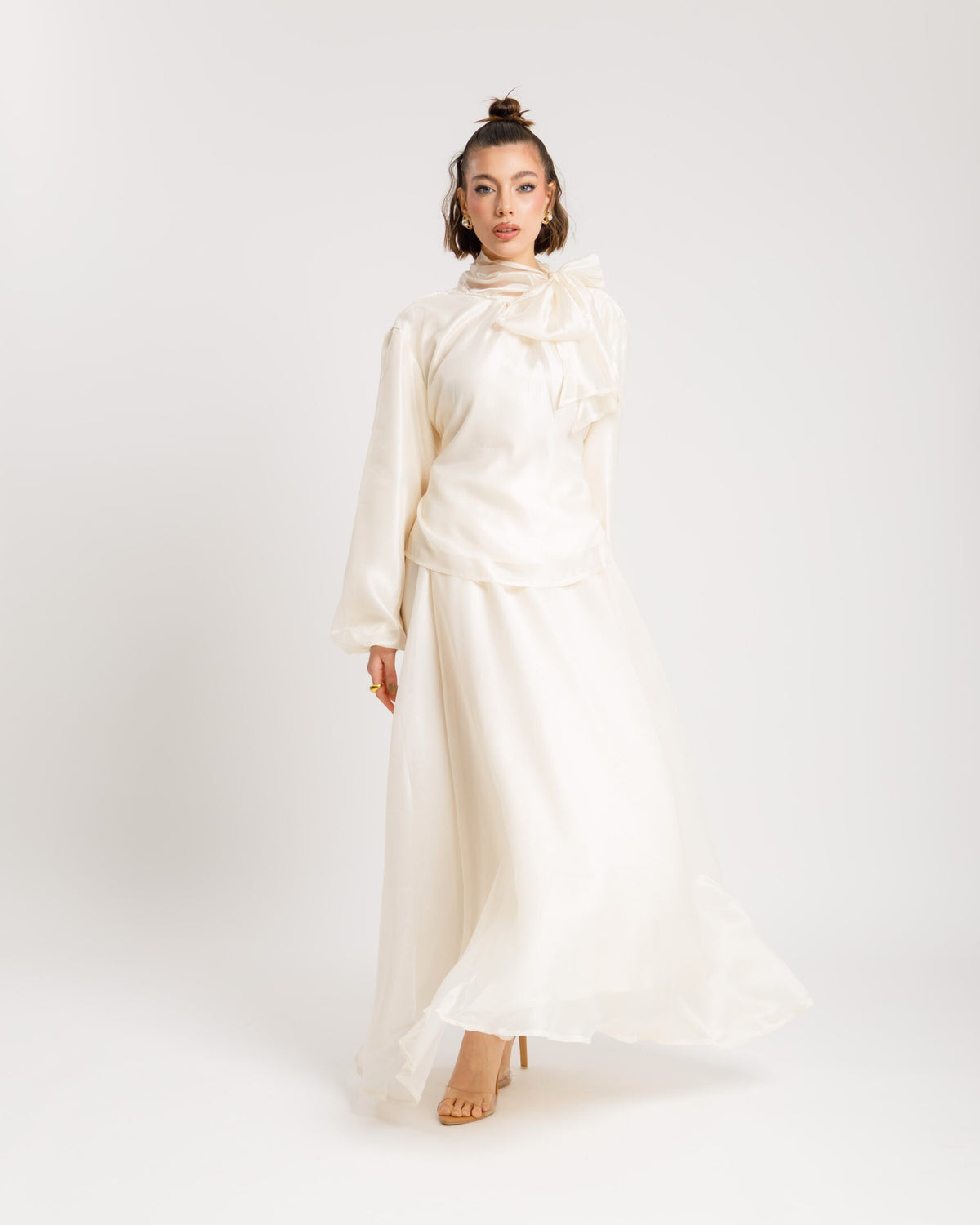 Coord-set in organza - PF459