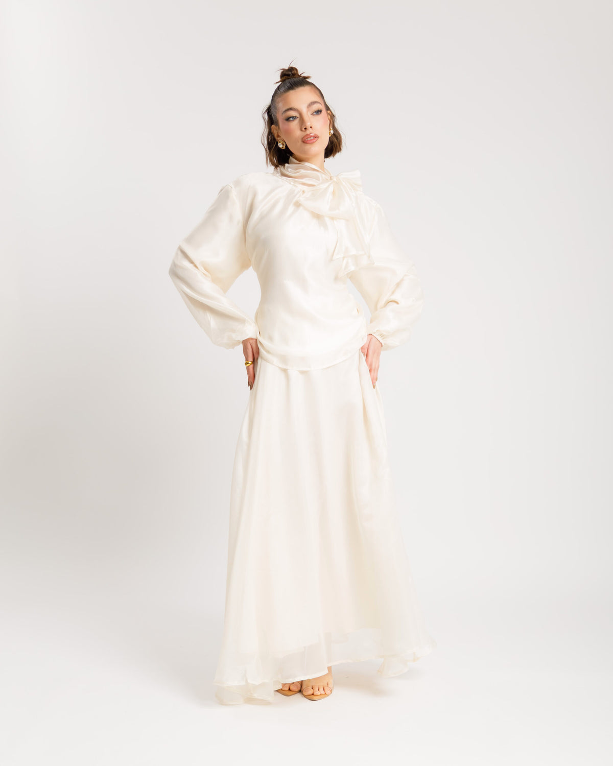Coord-set in organza - PF459