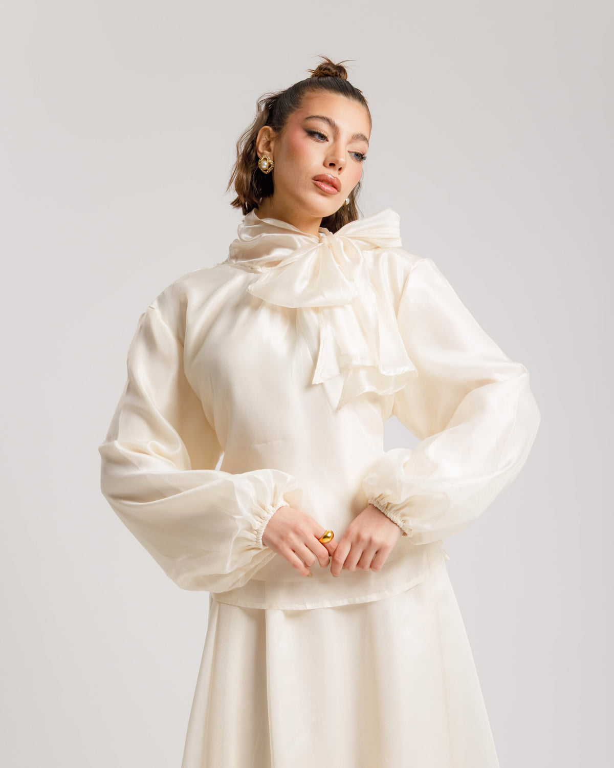 Coord-set in organza - PF459