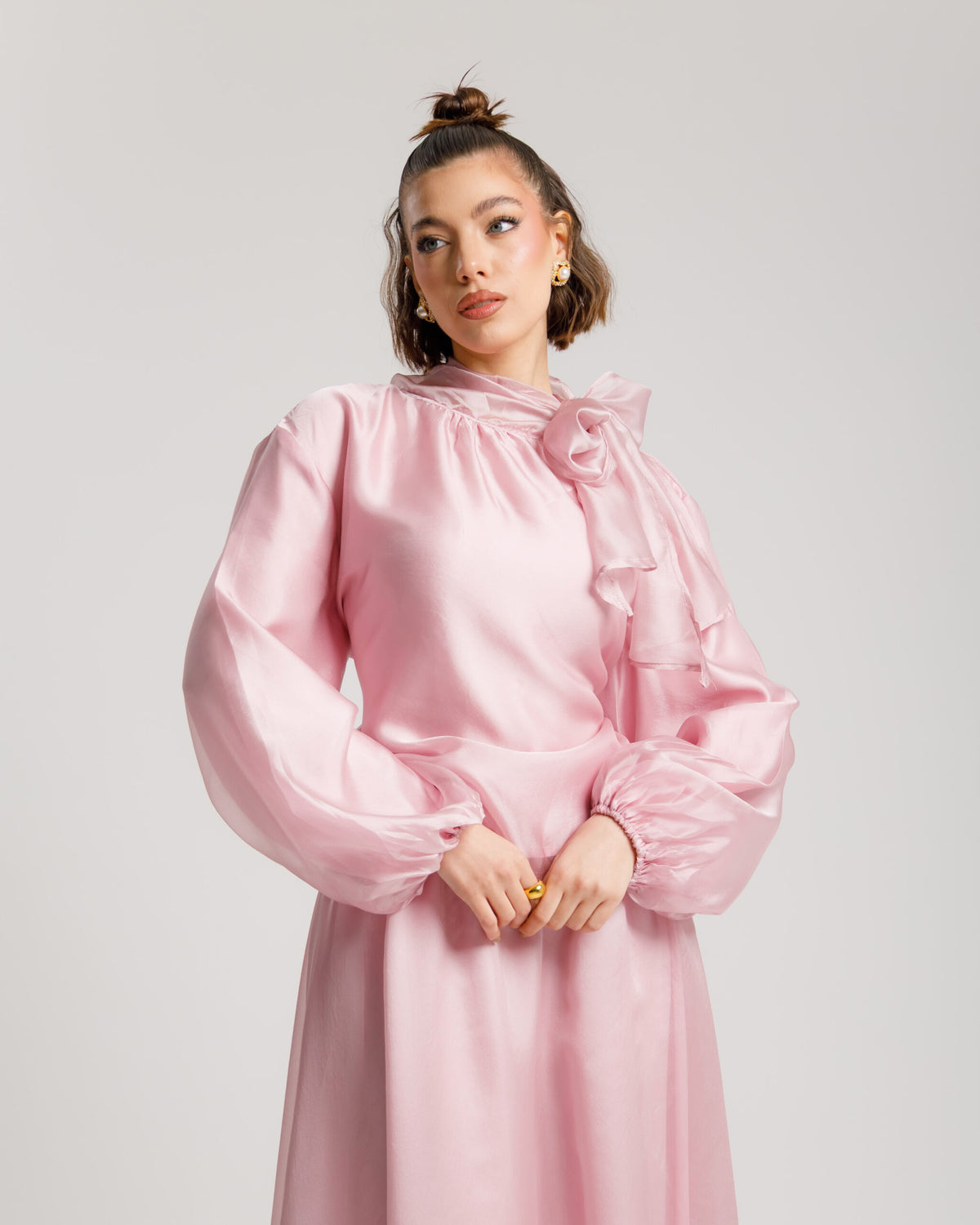 Coord-set in organza - PF459
