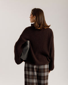 Maglione in lana con zip - AL3903