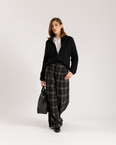 Maglione in lana con zip - AL3903