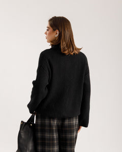 Maglione in lana con zip - AL3903