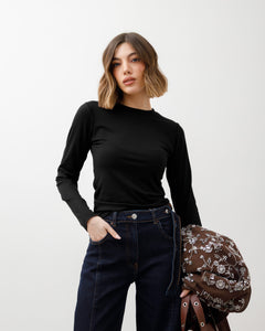 Maglia basic girocollo - 2518slc