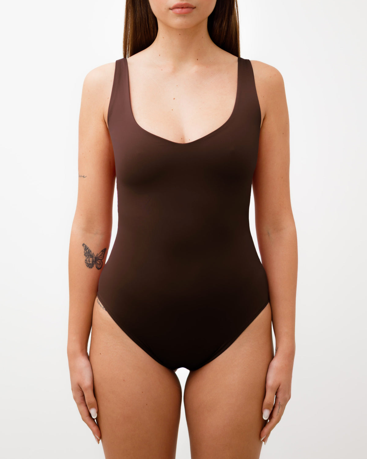 Body in lycra scollo profondo ALTHÉA - C130