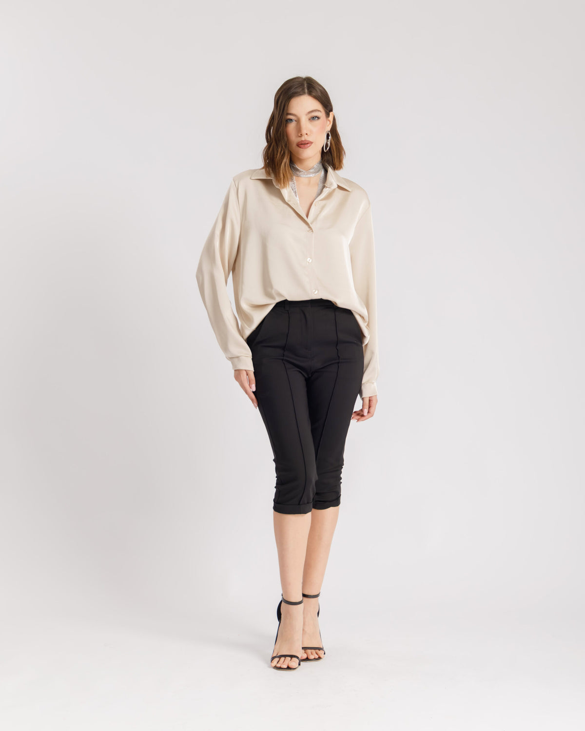 Camicia satin - 7917