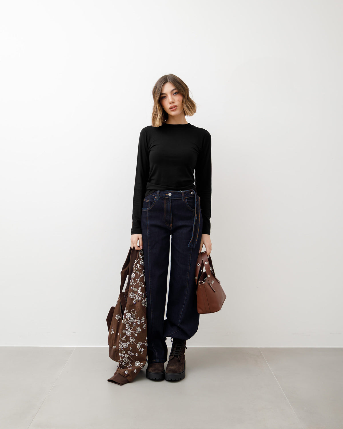Maglia basic girocollo - 2518slc