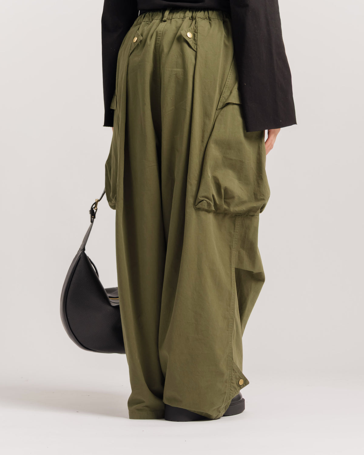 Pantaloni baggy riprese - P16921