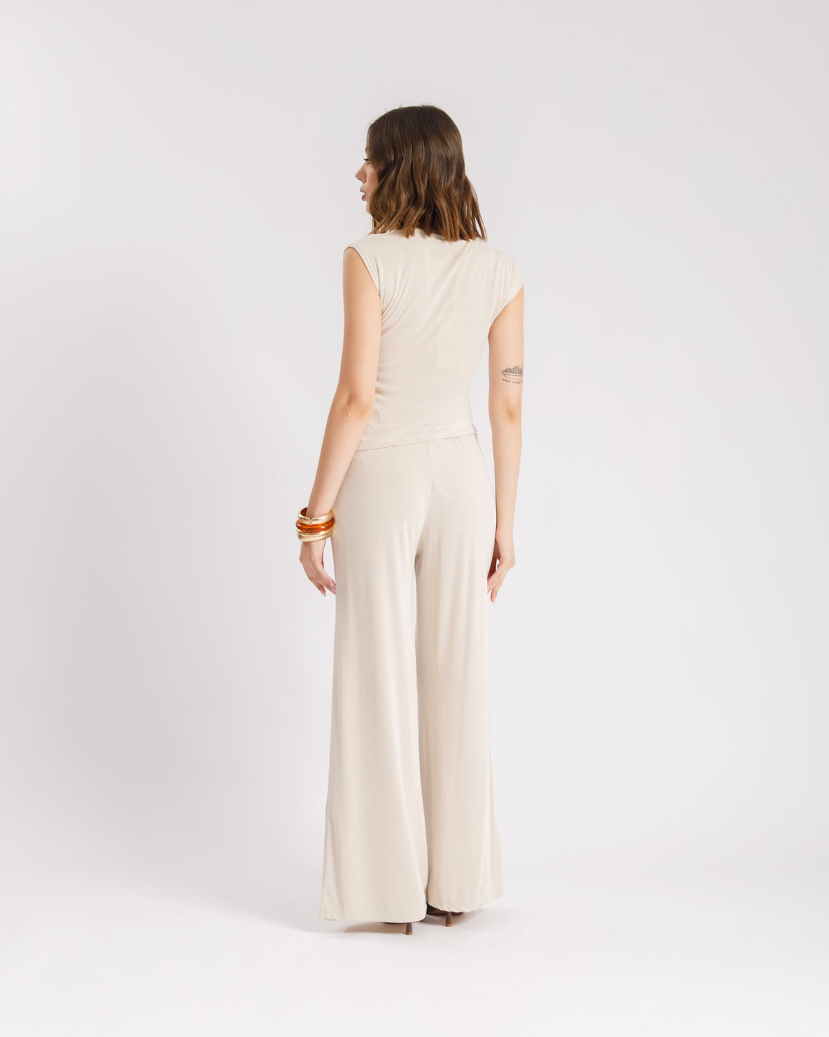 Coord-set in maglia con dettaglio - 22366