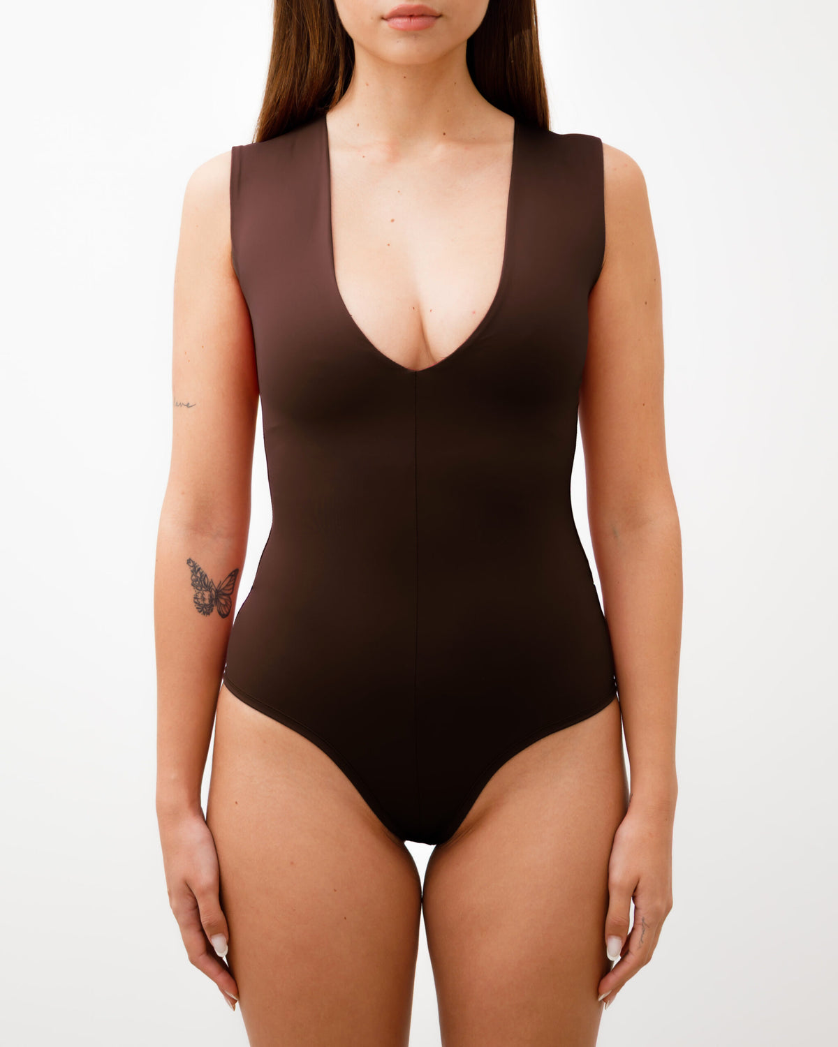 Body in lycra scollato ALTHÉA - C128