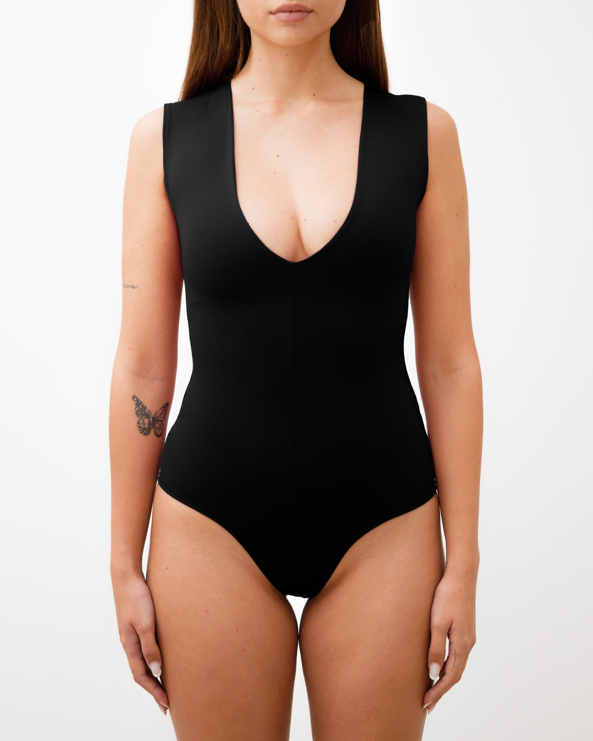 Body in lycra scollato ALTHÉA - C128