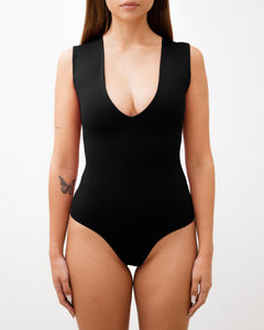 Body in lycra scollato ALTHÉA - C128
