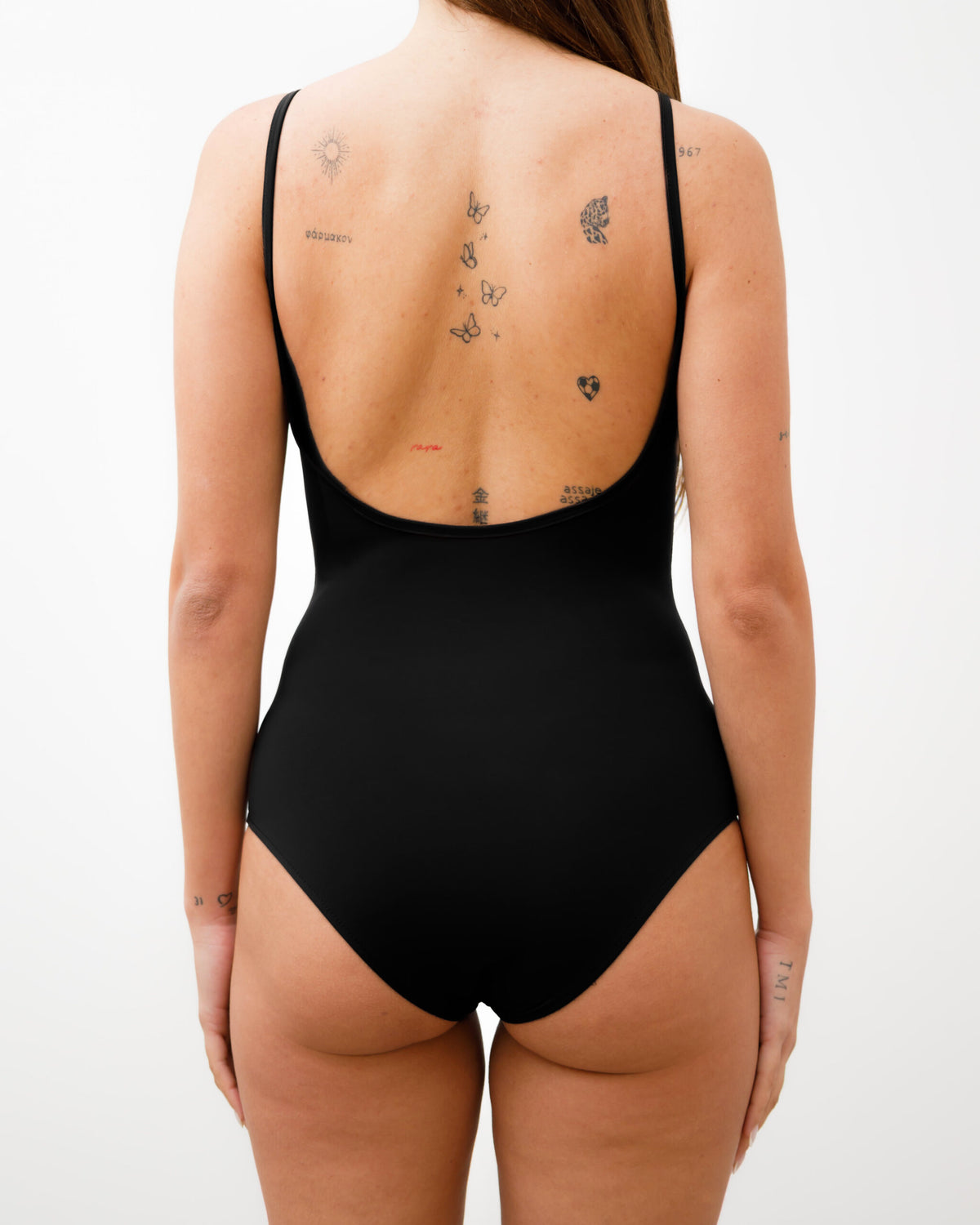 Body in lycra spalline sottili ALTHÉA - C129 slcm