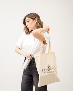 Shopper in cotone naturale LOVING THIS DRESS