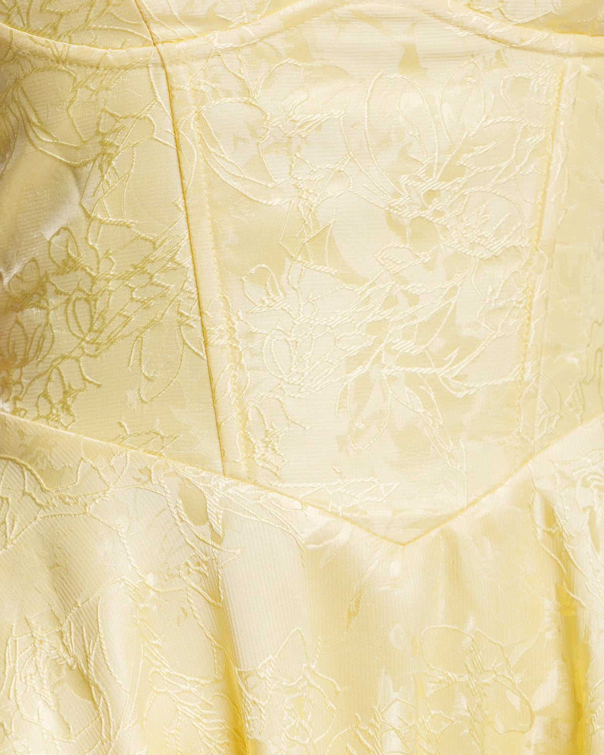 Abito midi gonna ampia GIALLO - 527016