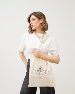 Shopper in cotone naturale LOVING THIS DRESS