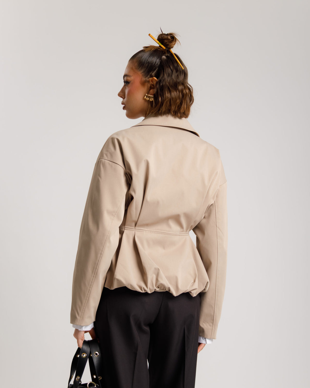 Trench corto BEIGE - 3185