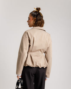 Trench corto BEIGE - 3185