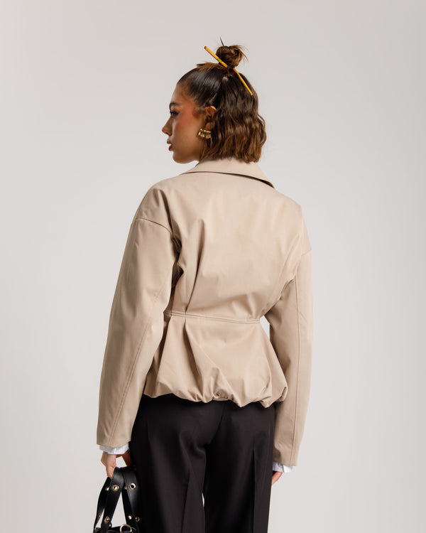 Trench corto BEIGE - 3185