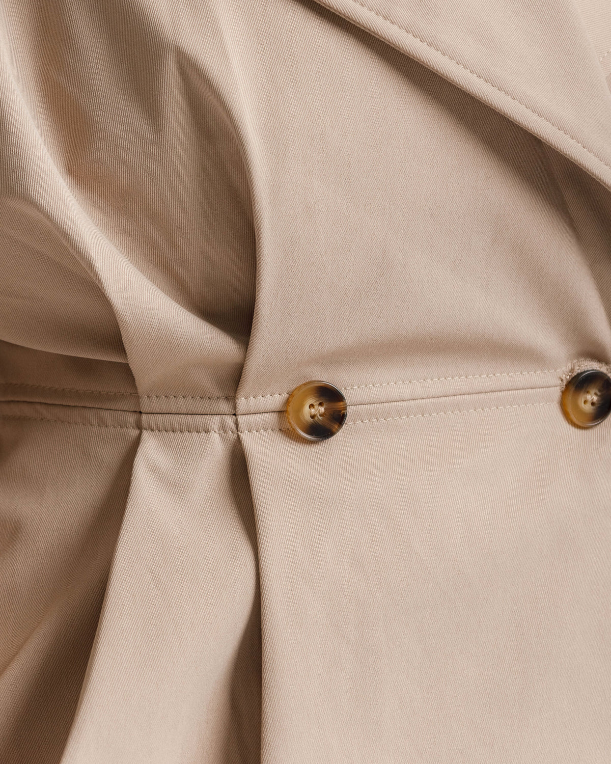 Trench corto BEIGE - 3185