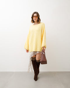 Maglione in lana oversize - PL12272