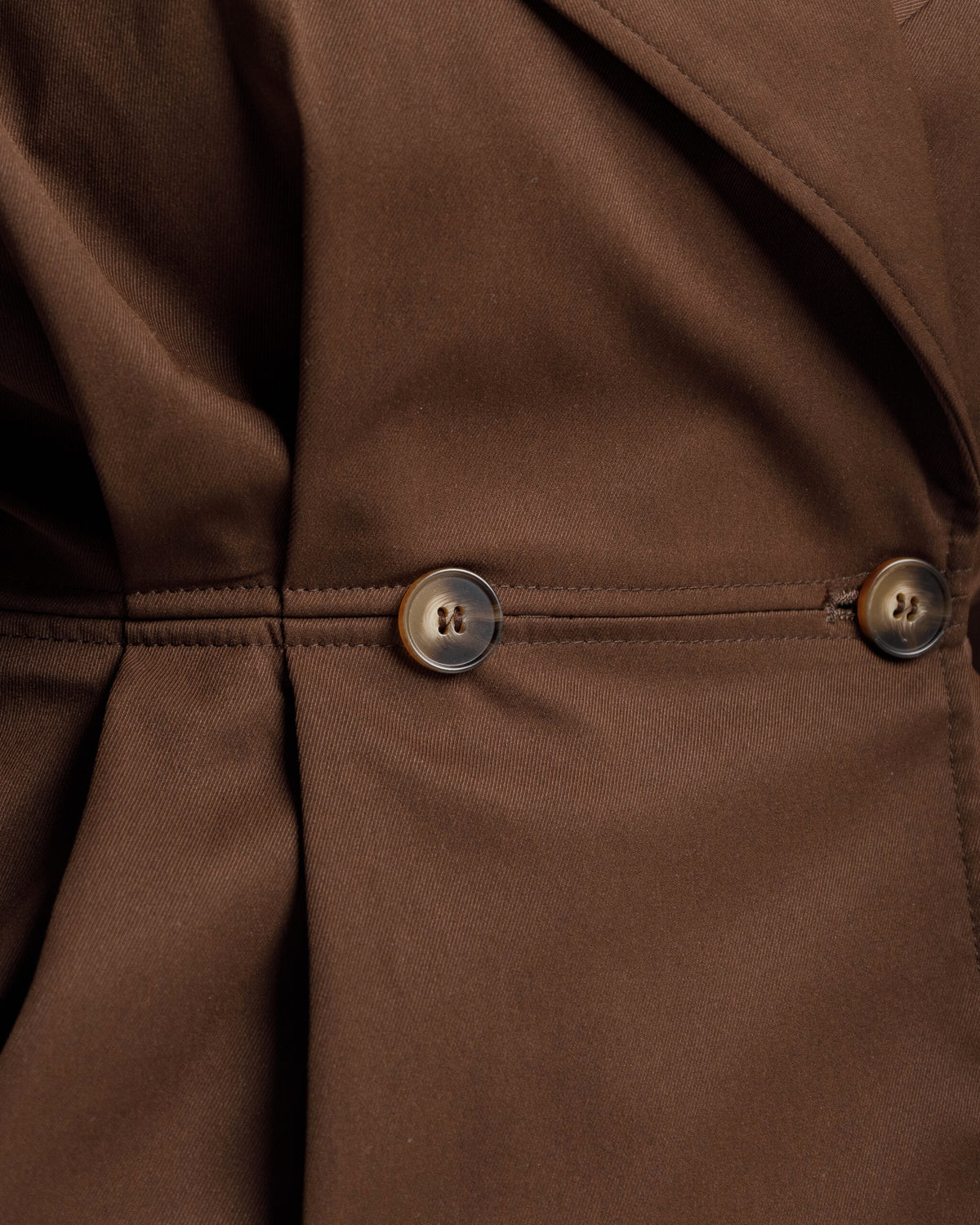 Trench corto MARRONE - 3185