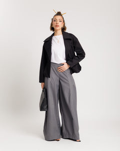 Trench corto NERO - 3185
