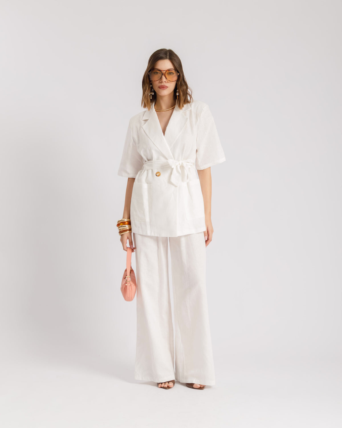 Tailleur in misto lino - 26246