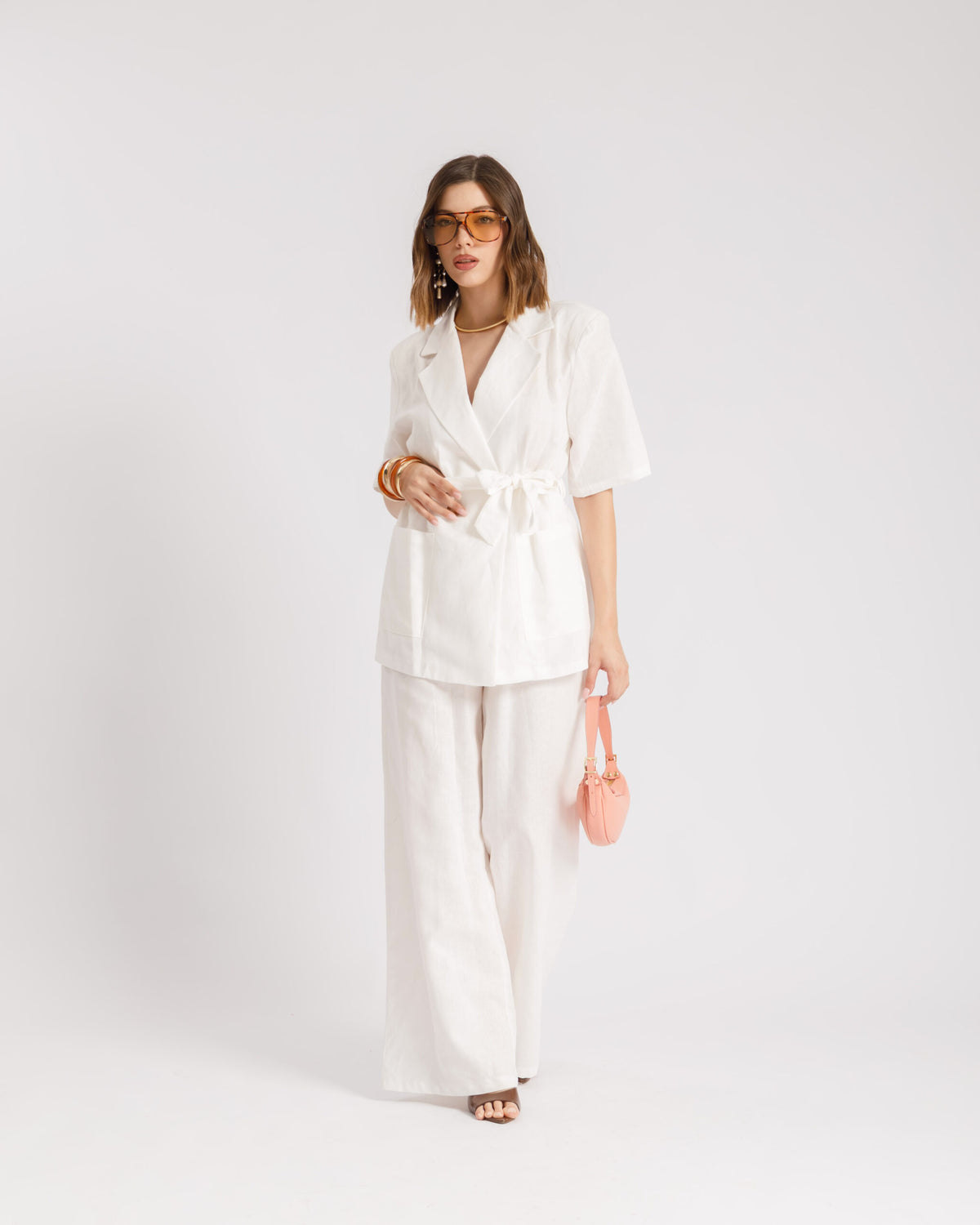 Tailleur in misto lino - 26246