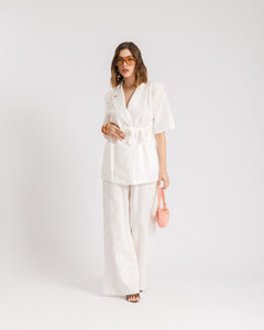 Tailleur in misto lino - 26246