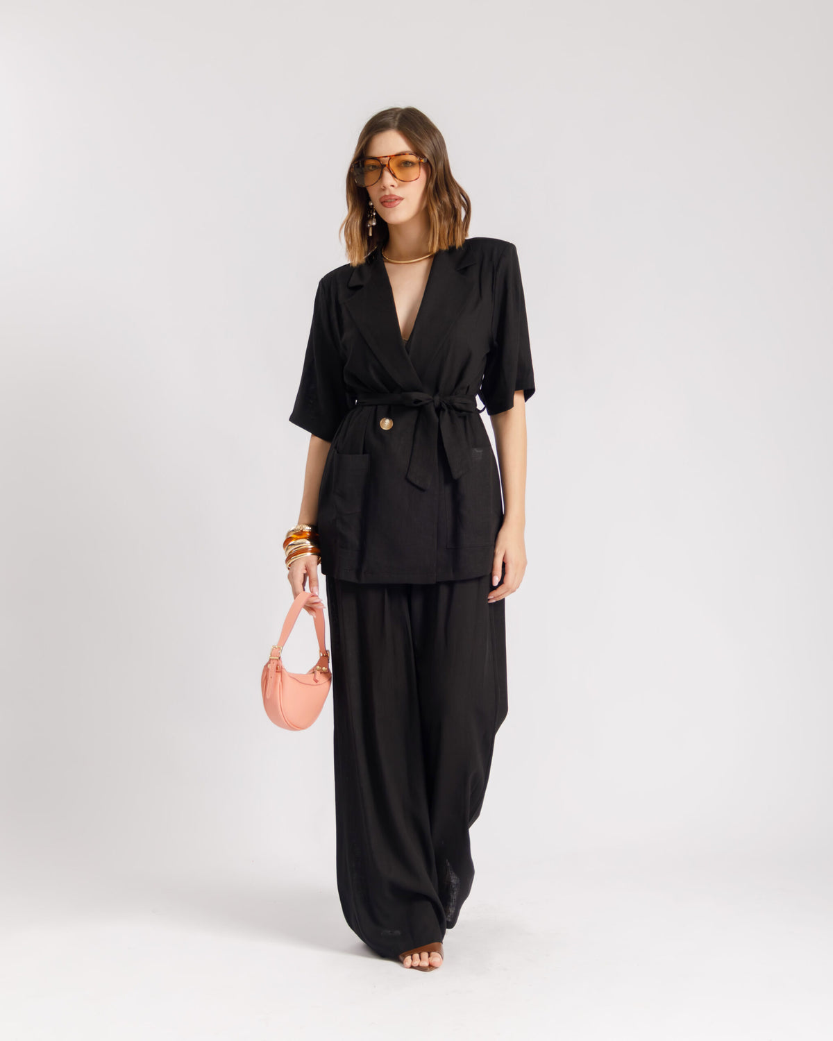 Tailleur in misto lino - 26246