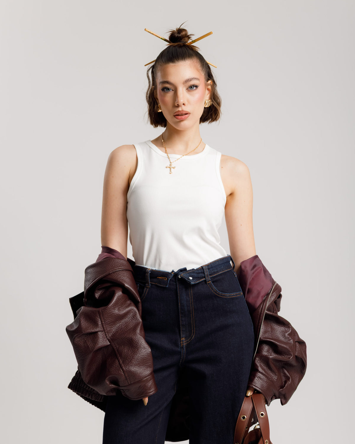 Canotta in costina - CHF8724