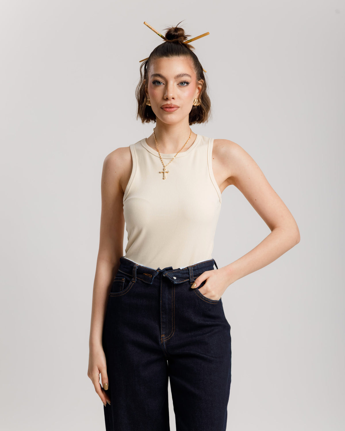 Canotta in costina - CHF8724