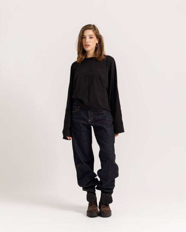 Maglia Althèa long sleeve NERA  - C281