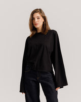 Maglia Althèa long sleeve NERA  - C279
