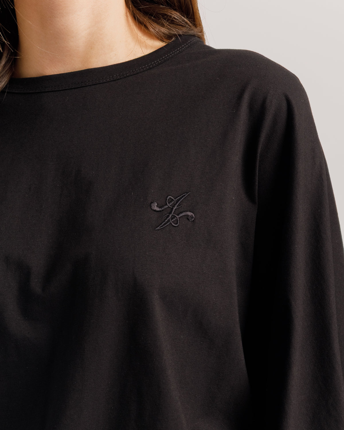 Maglia Althèa long sleeve NERA  - C279